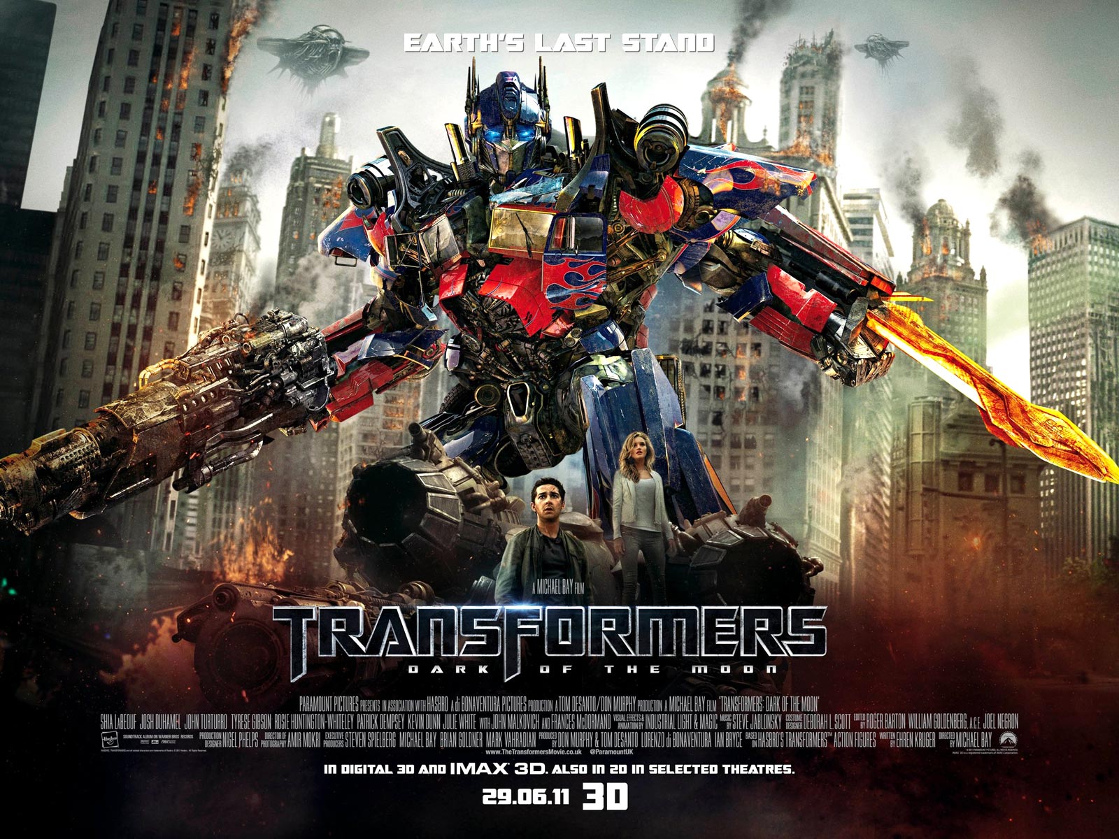 Theatrical Releases: Transformers: Dark of The Moon