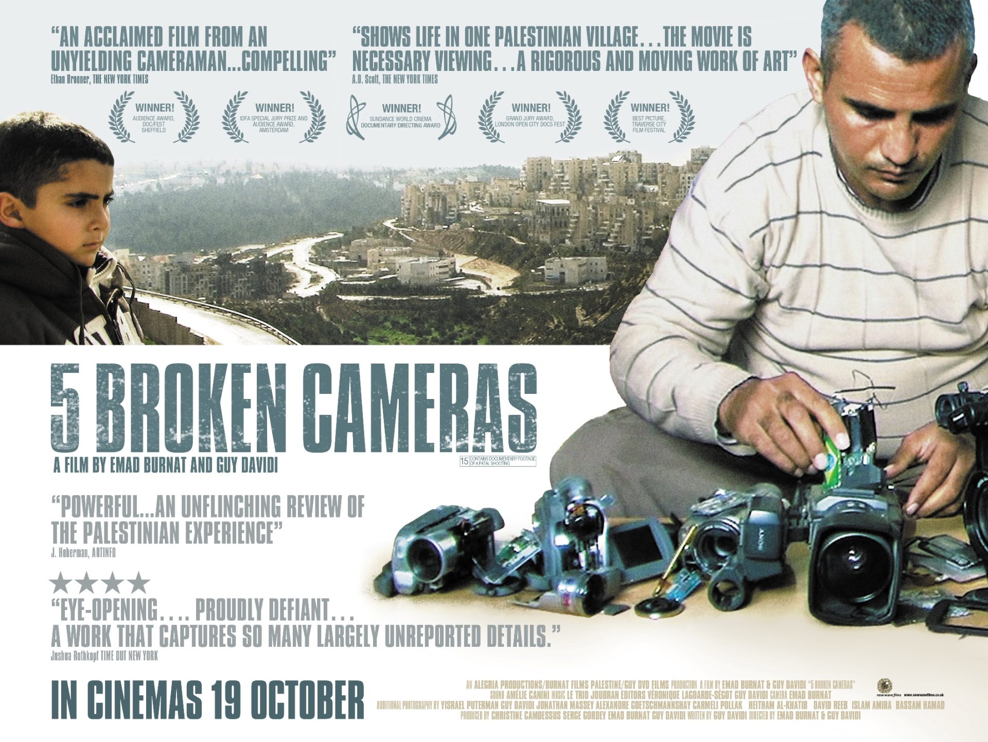 2013 Oscars Challenge: [13] 5 Broken Cameras – One Nomination