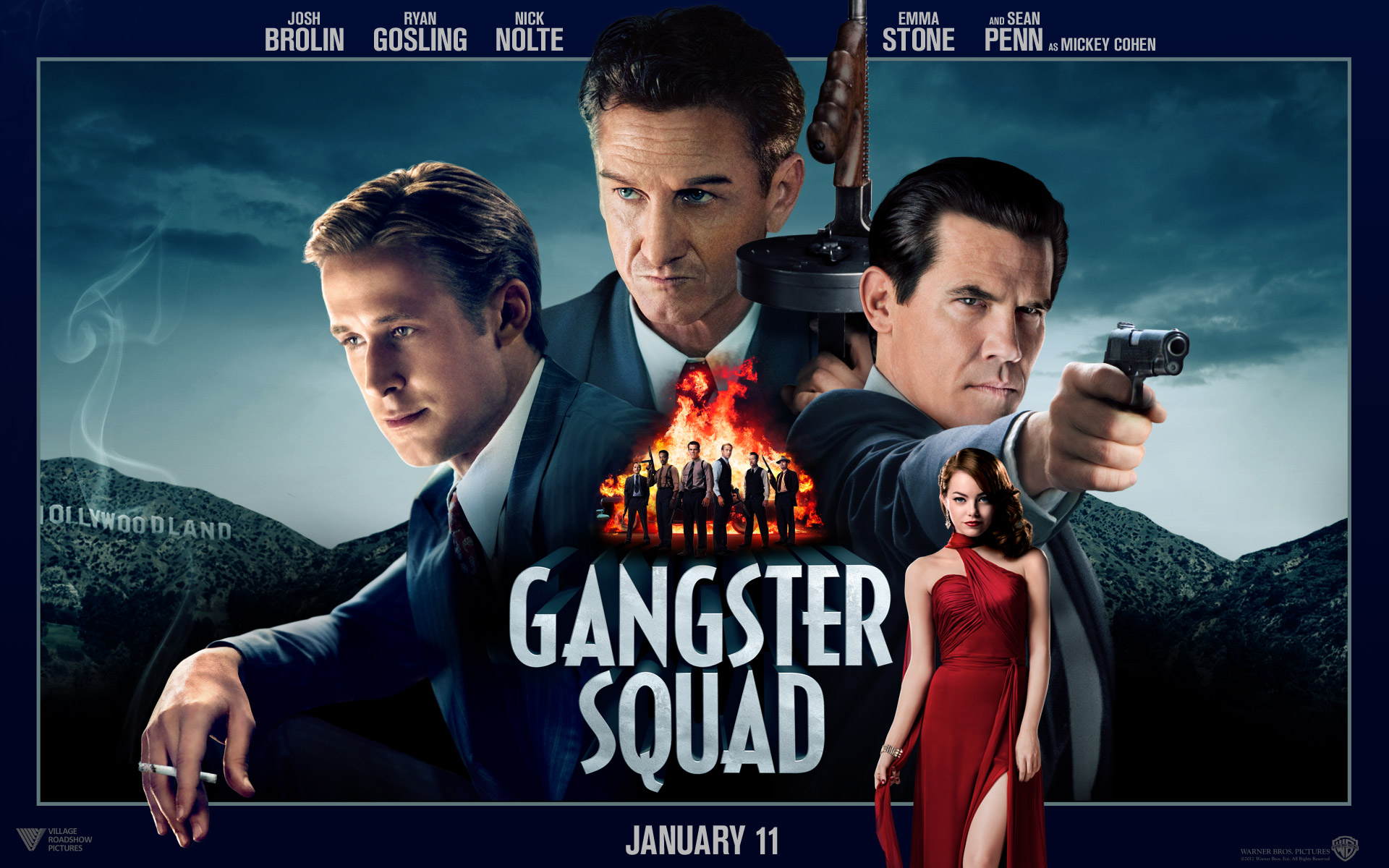 Tuesday Releases: Gangster Squad & Promised Land