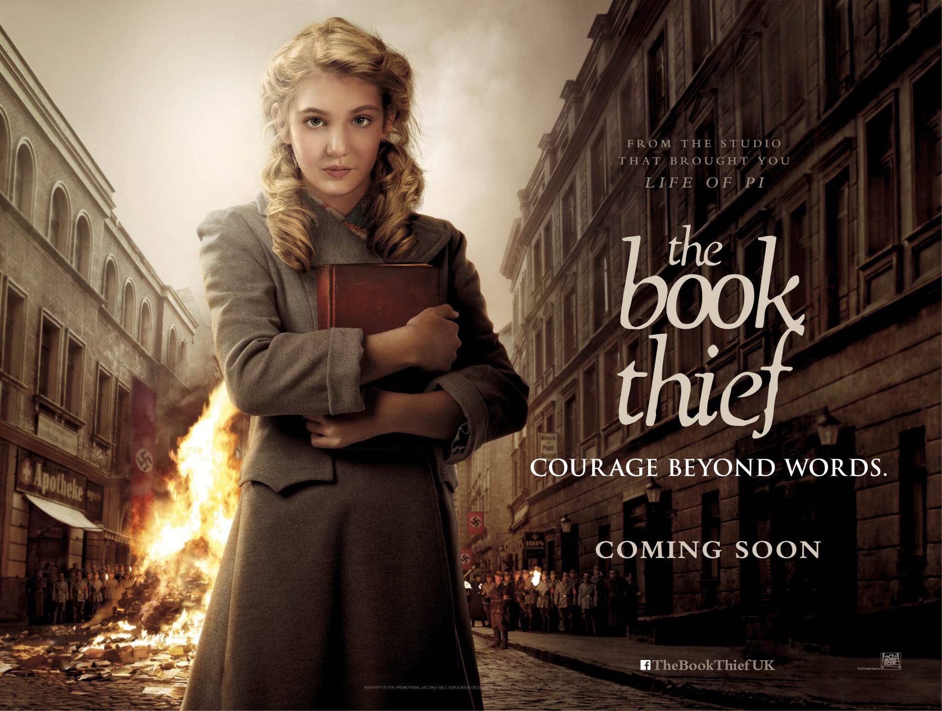 2014 Oscars Challenge: [4] The Book Thief – One Nomination
