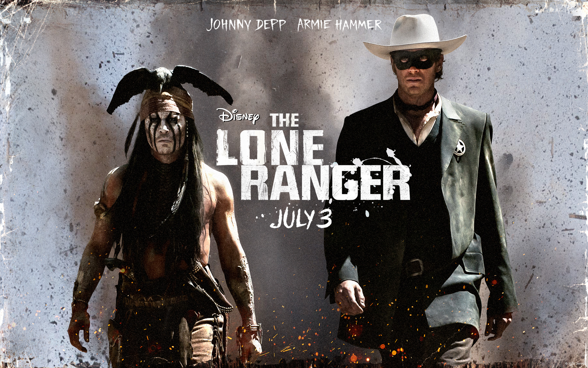 2014 Oscars Challenge: [1] The Lone Ranger – Two Nominations