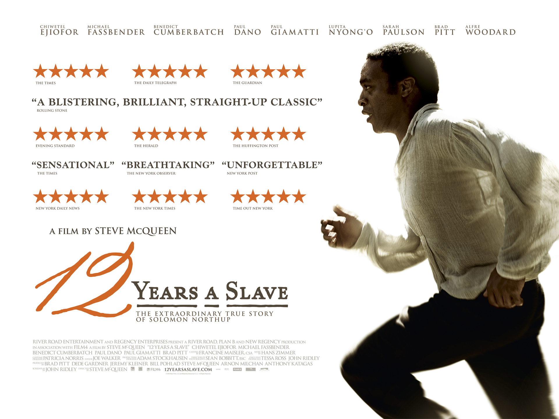 2014 Oscars Challenge: [36] 12 Years A Slave – Nine Nominations