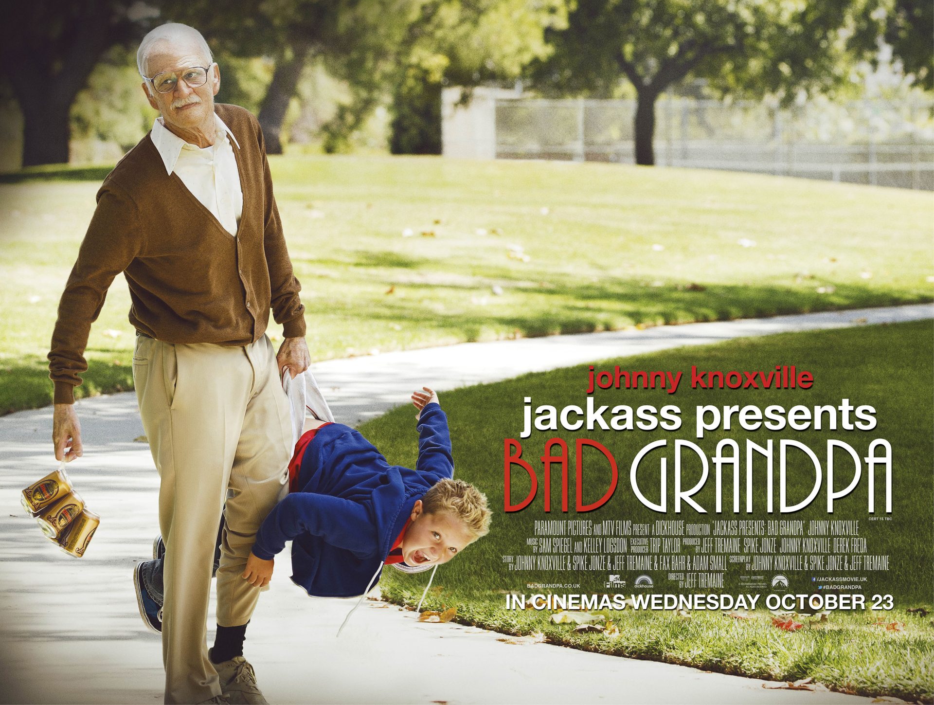 2014 Oscars Challenge: [13] Jackass Presents: Bad Grandpa – One Nomination