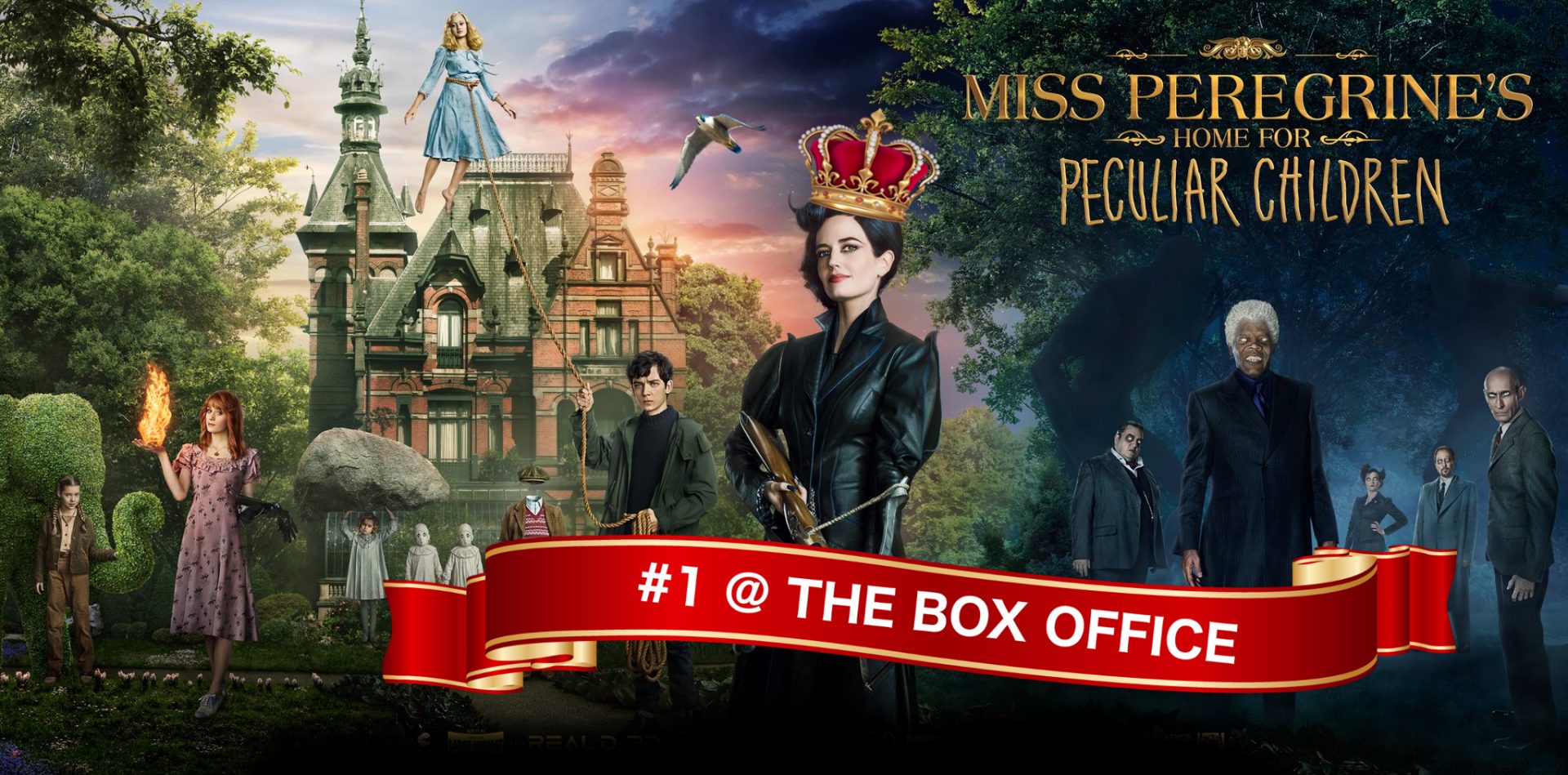 Box Office: September 30th, 2016 – Miss Peregrine’s Home For Peculiar Children