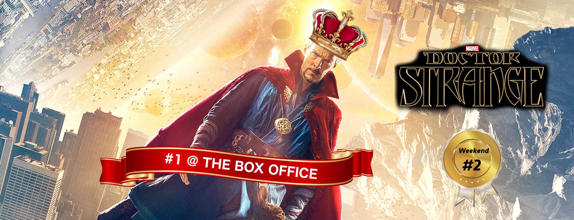 Box Office: November 11th, 2016 – Doctor Strange: Week #2