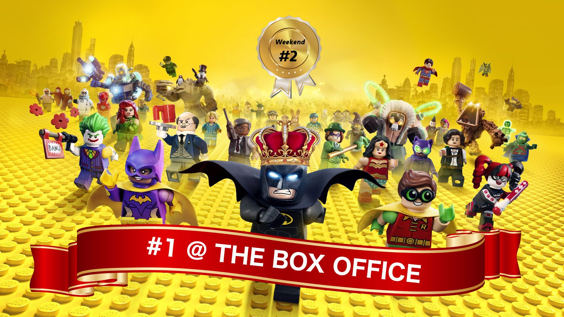 Box Office: February 17th, 2017 – The LEGO Batman Movie: Week #2 (3-Day Weekend)