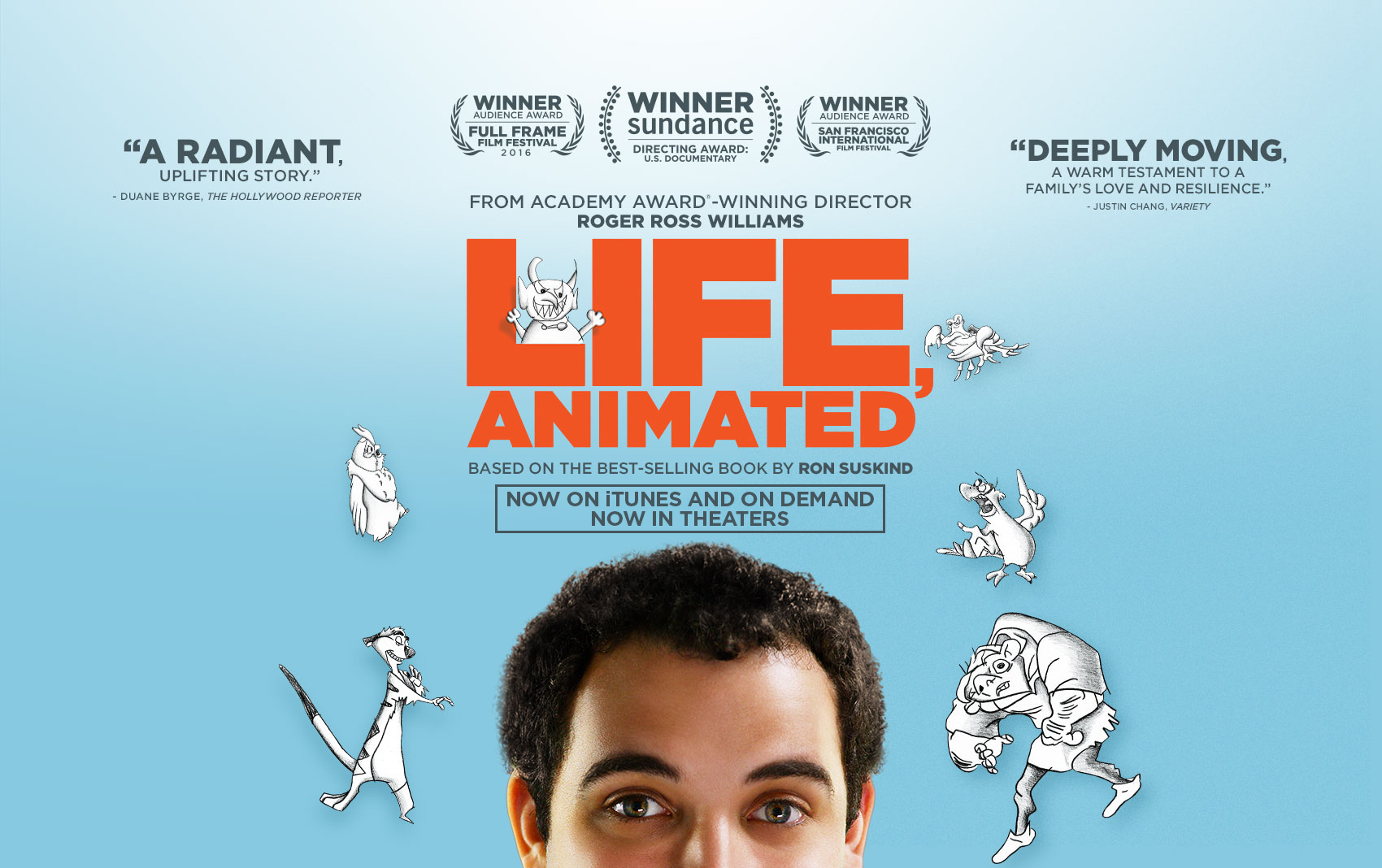 2017 Oscars Challenge: [5] “Life, Animated” – Best Documentary Feature
