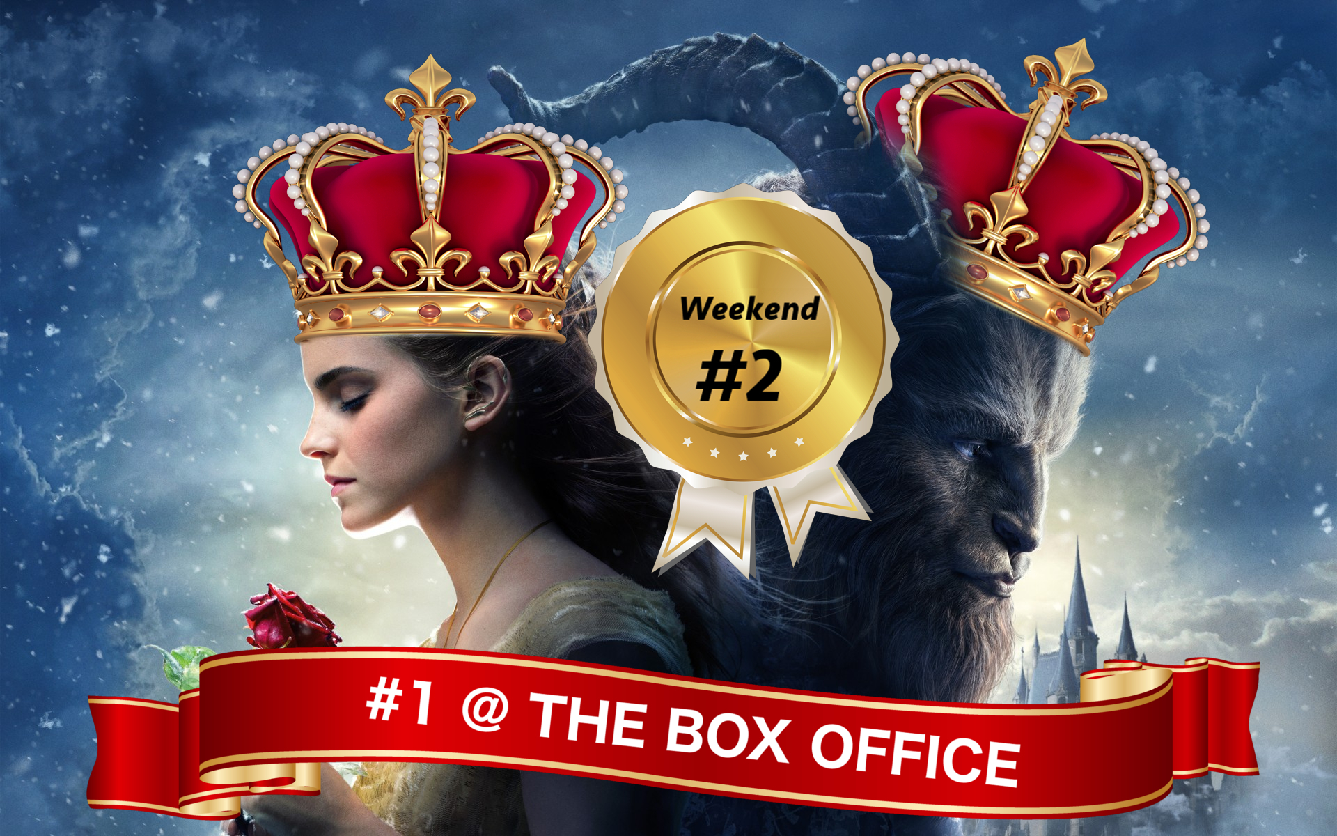 Box Office: March 24th, 2017 – Beauty and the Beast: Week #2