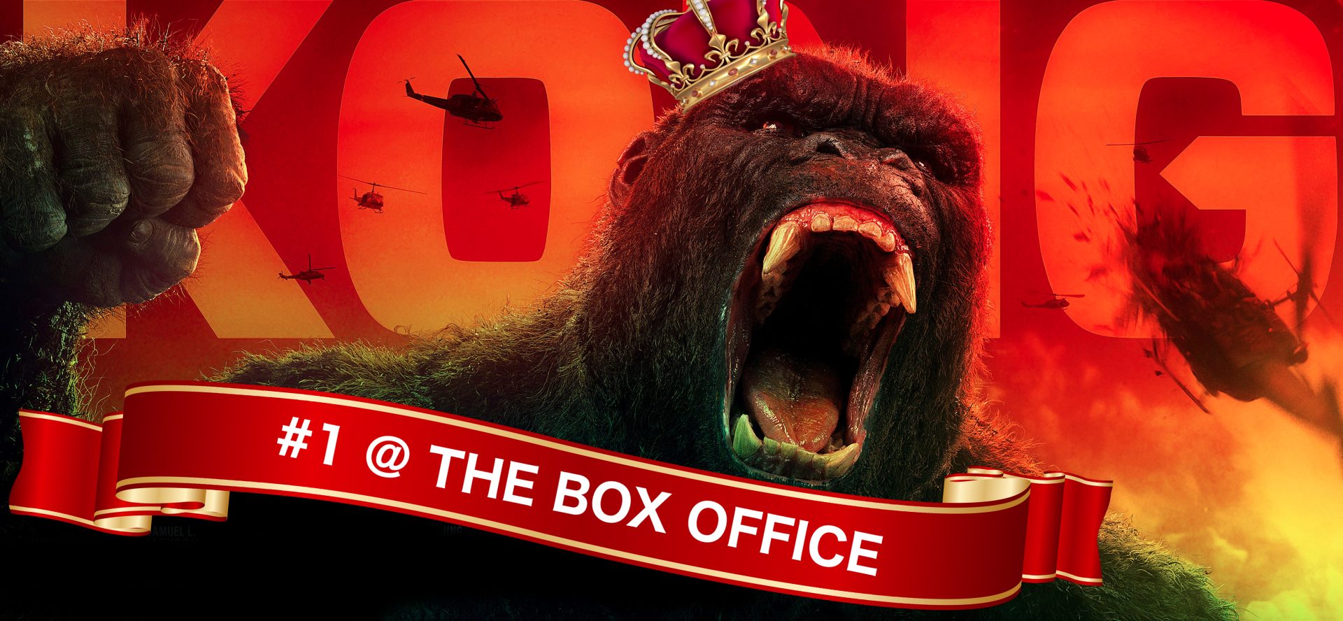 Box Office: March 10th, 2017 – Kong: Skull Island