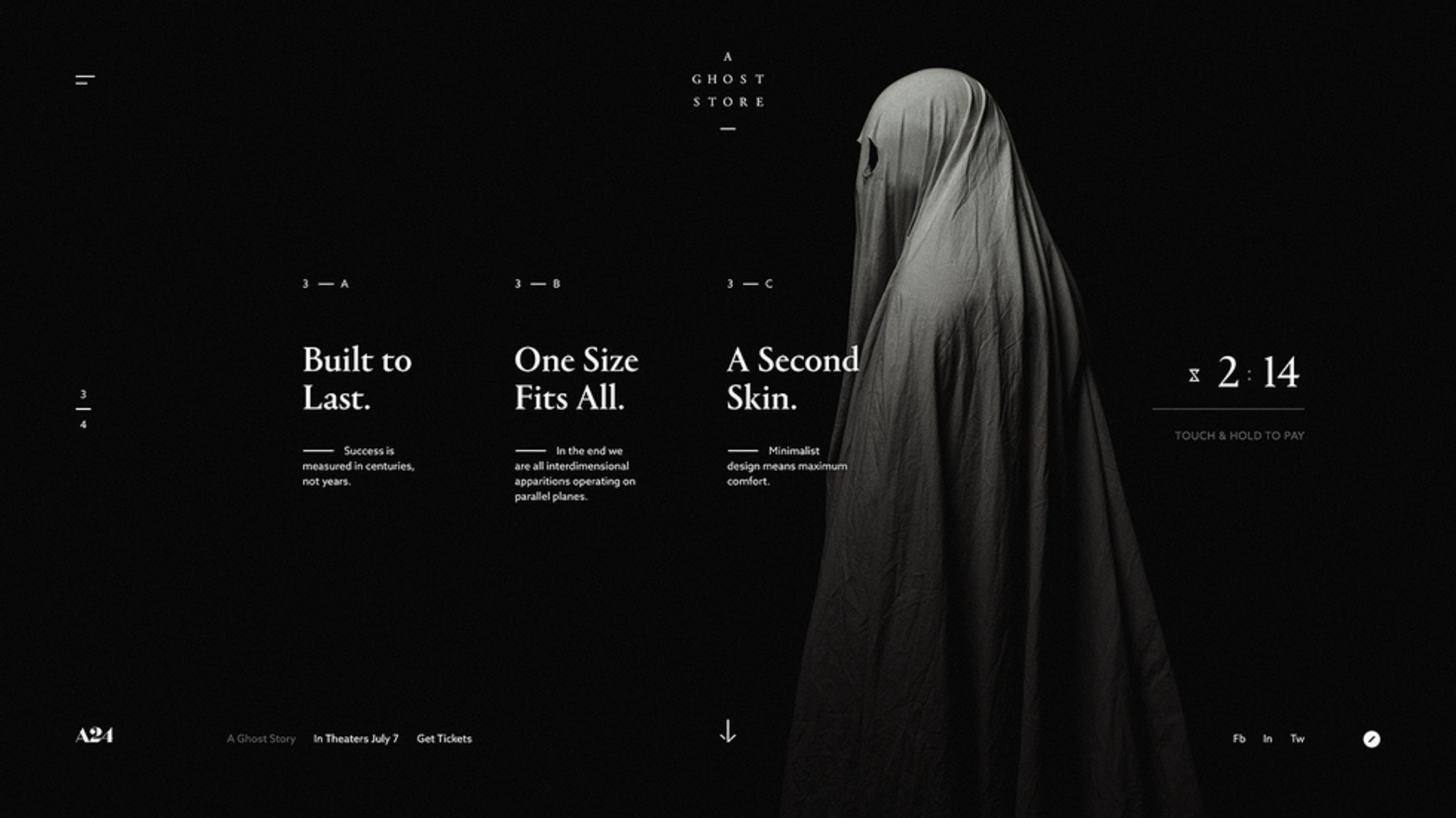 Stream Guide: A Ghost Story & Original Sin (January 12th, 2018)