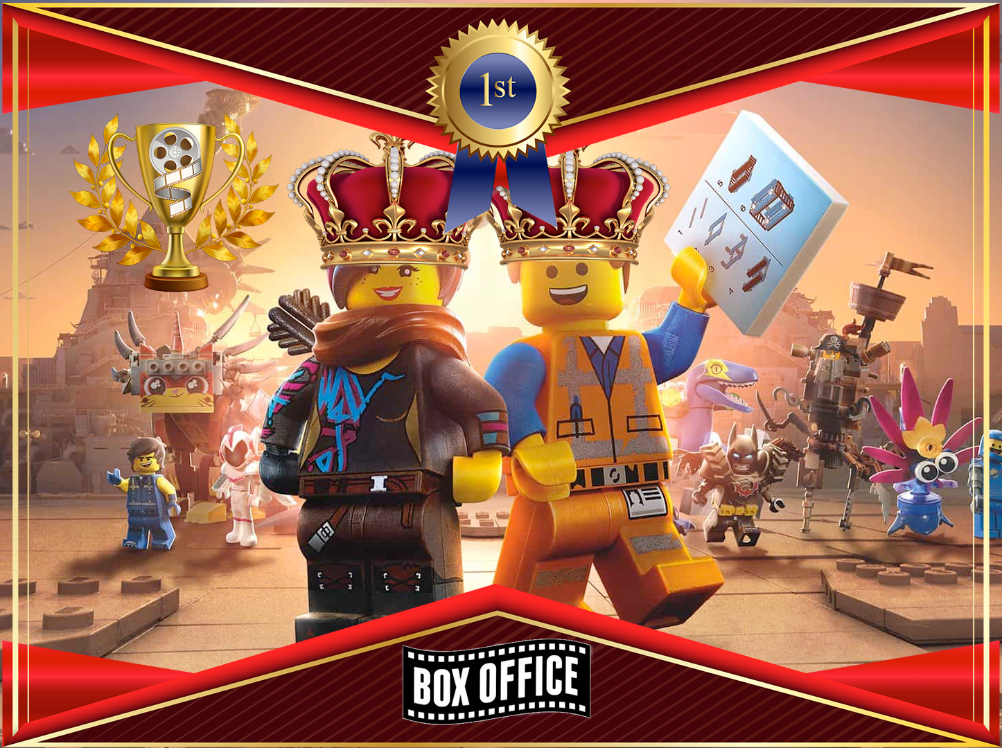 Game Of Box Offices: “The LEGO Movie 2: The Second Part” assembles a win but fails to impress