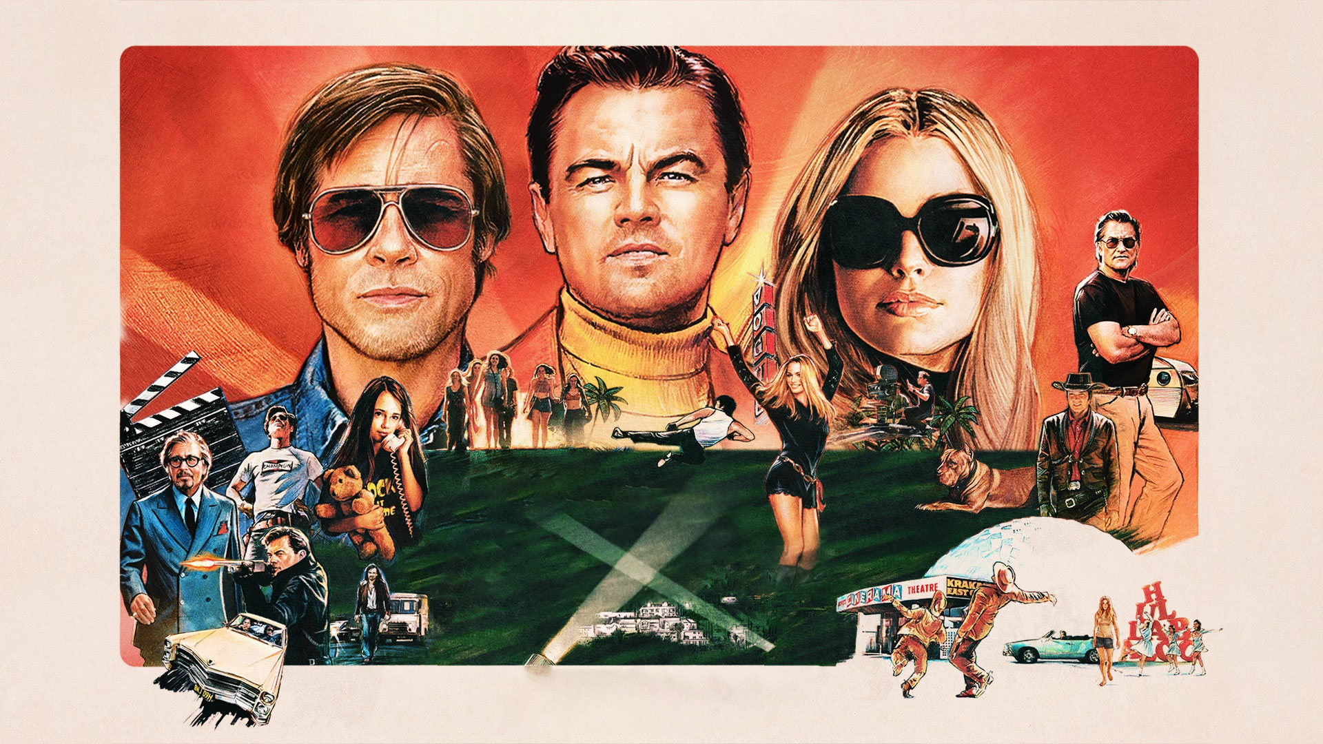 2020 Oscars Challenge: [34] “Once Upon A Time In Hollywood” — Ten Nominations