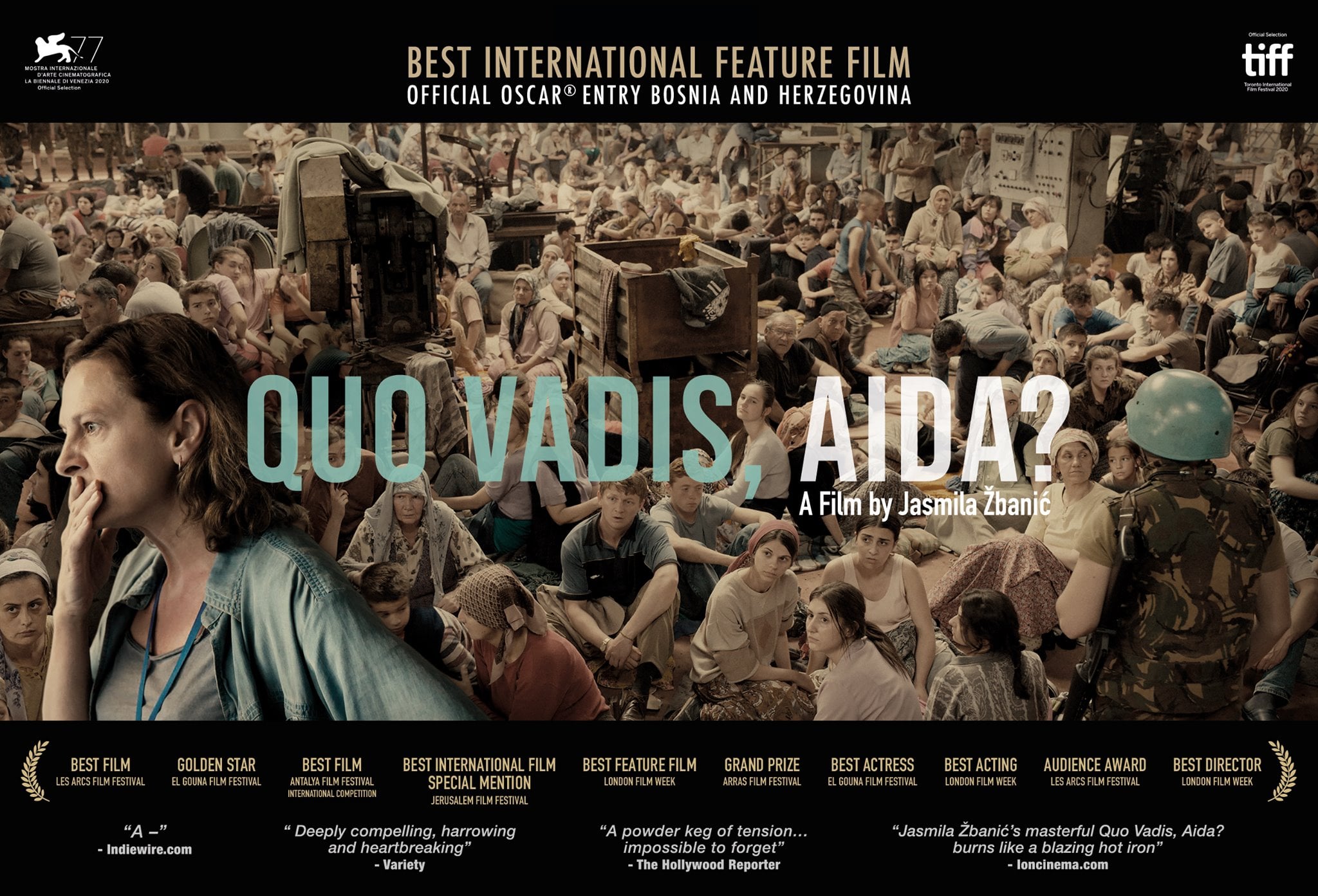 2021 Oscars Challenge: [3] “Quo Vadis, Aida?” — Best International Feature