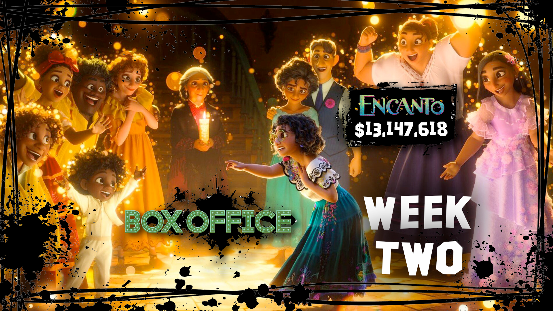 Weekend Box Office: “Encanto” Stays on Top in Week 2 with No Competition