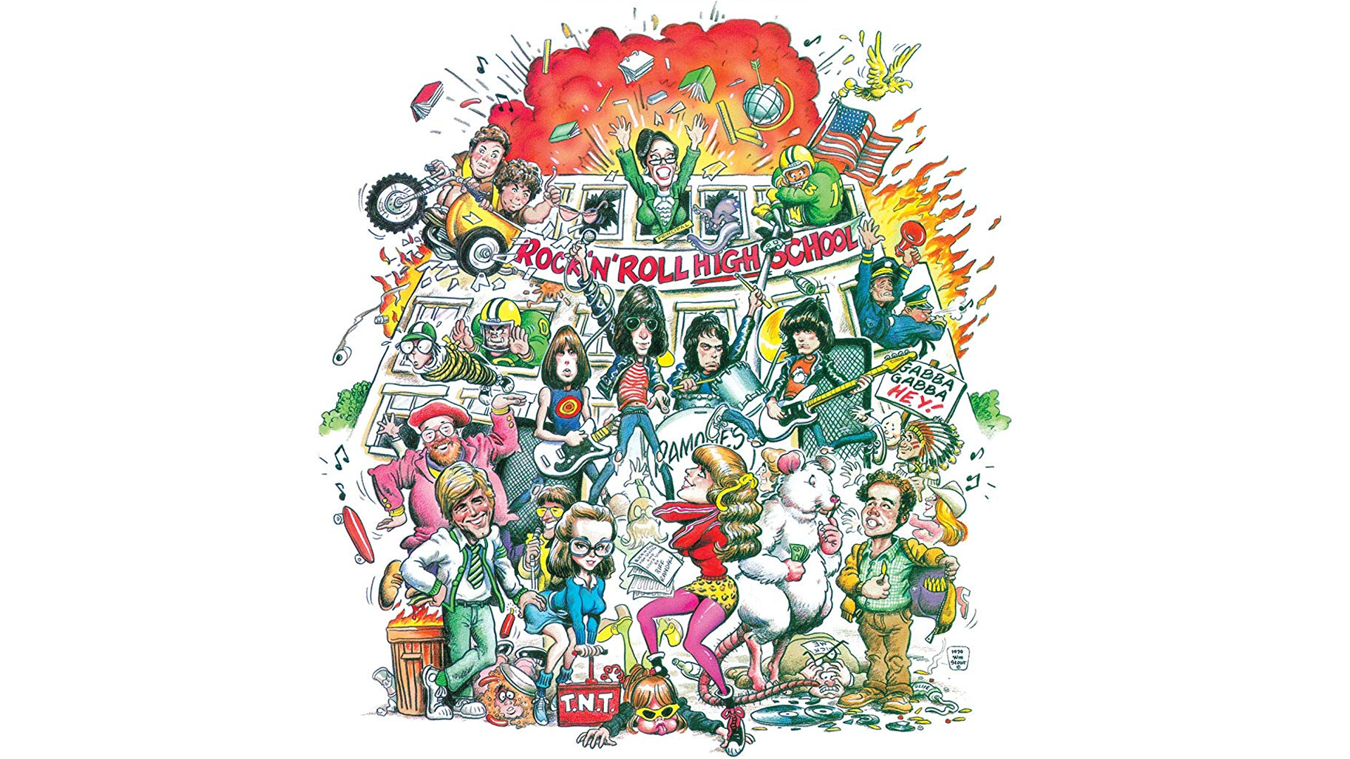 Collection: Rock ‘N’ Roll High School — Shout! Factory Blu-Ray Steelbook