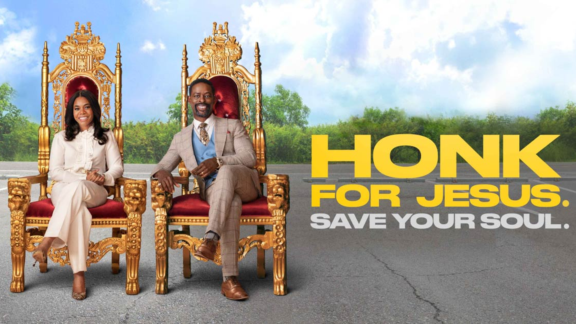 Friday Releases: Honk for Jesus. Save Your Soul.