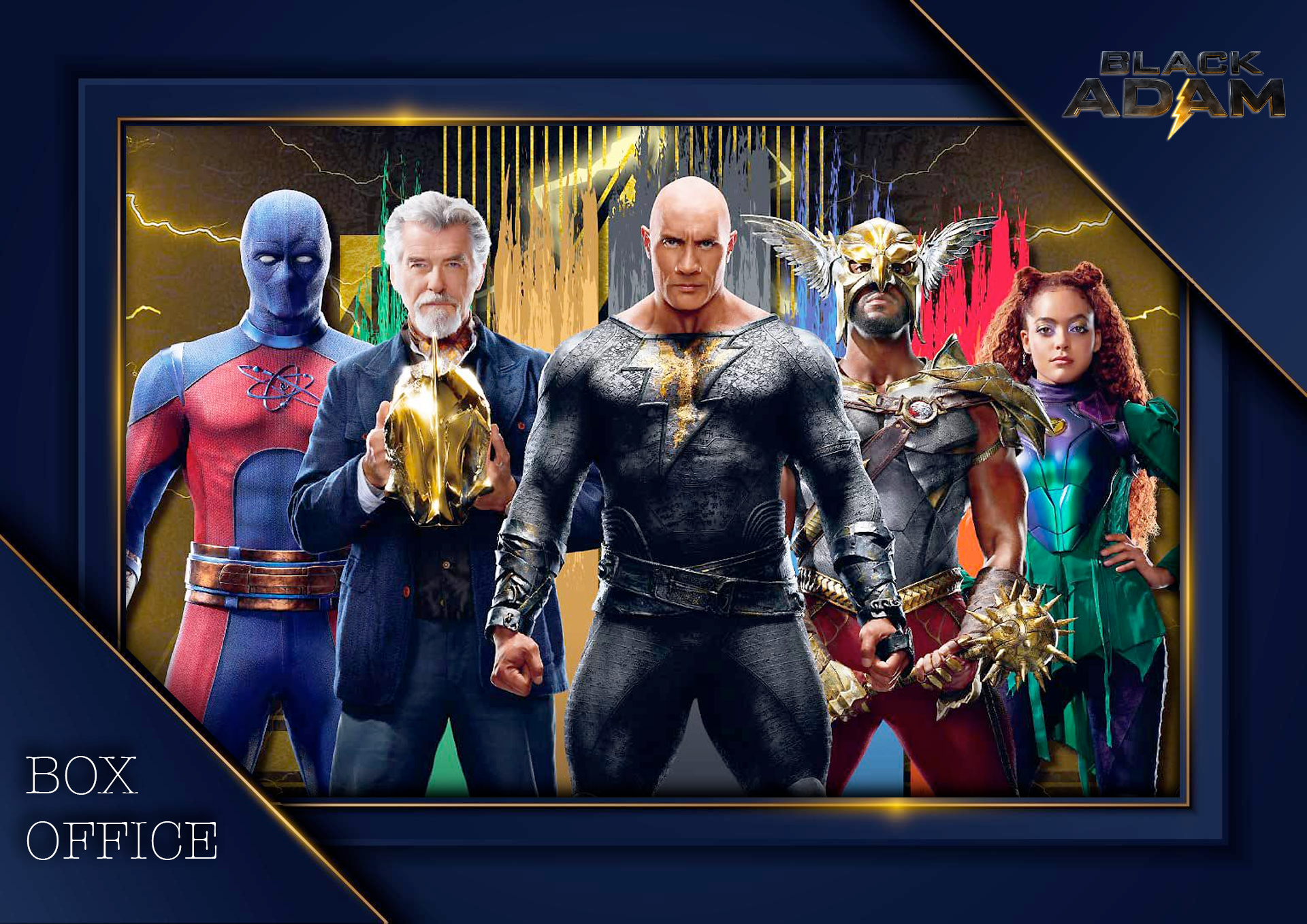 Weekend Box Office: “Black Adam” Scorches High End of Predictions; “Ticket to Paradise” in Runner-Up Position