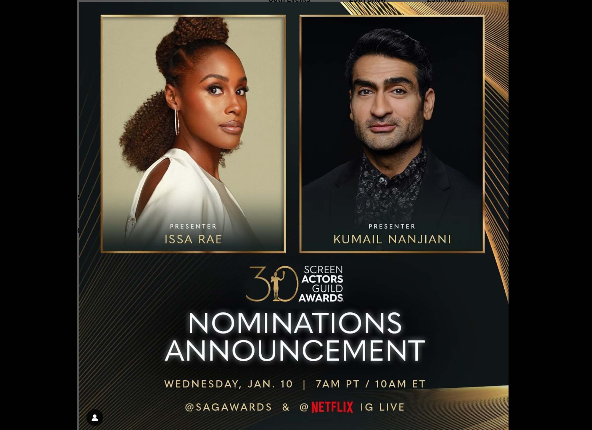 Oscars Watch: 30th Annual Screen Actors Guild Awards Nominees