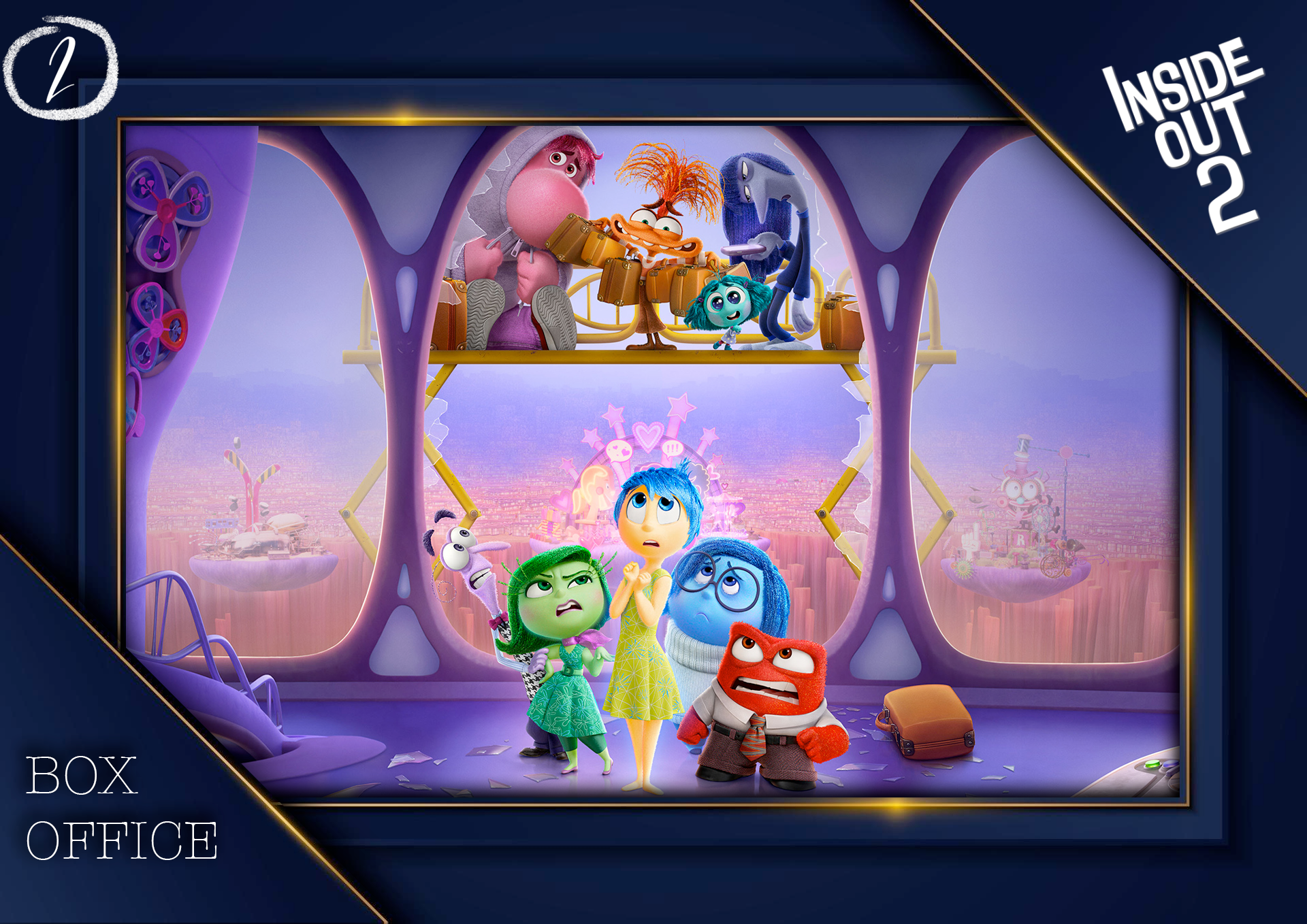 “Inside Out 2” Continues To Calm Box Office Nerves: Tops Box Office for Second Weekend