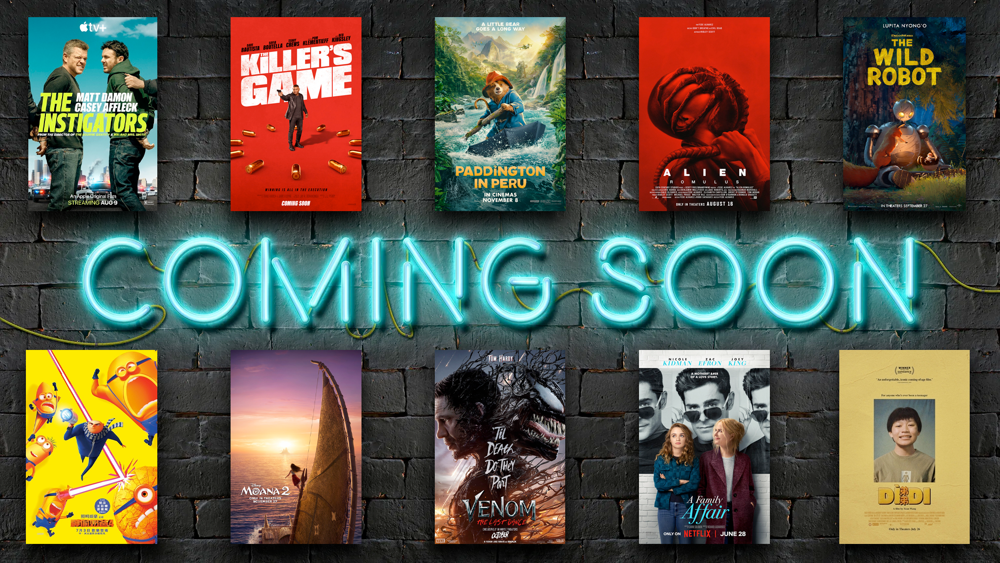 Coming Attractions: Padding In Peru, Moana 2, The Killer’s Game, & Venom: The Last Dance