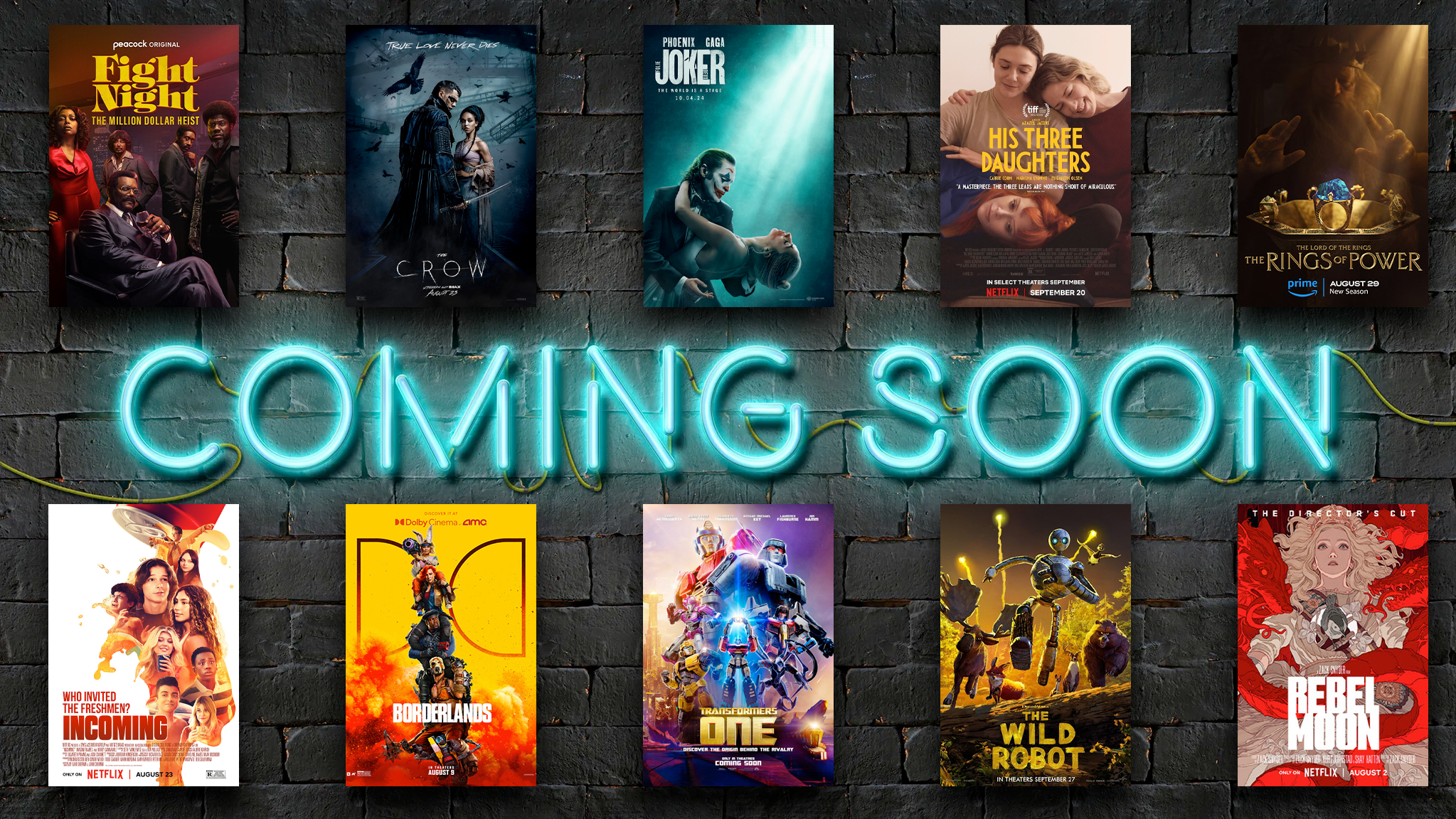 Coming Attractions: Joker: Folie À Deux, A Complete Unknown, Transformers: One, His Three Daughters, & It Ends With Us