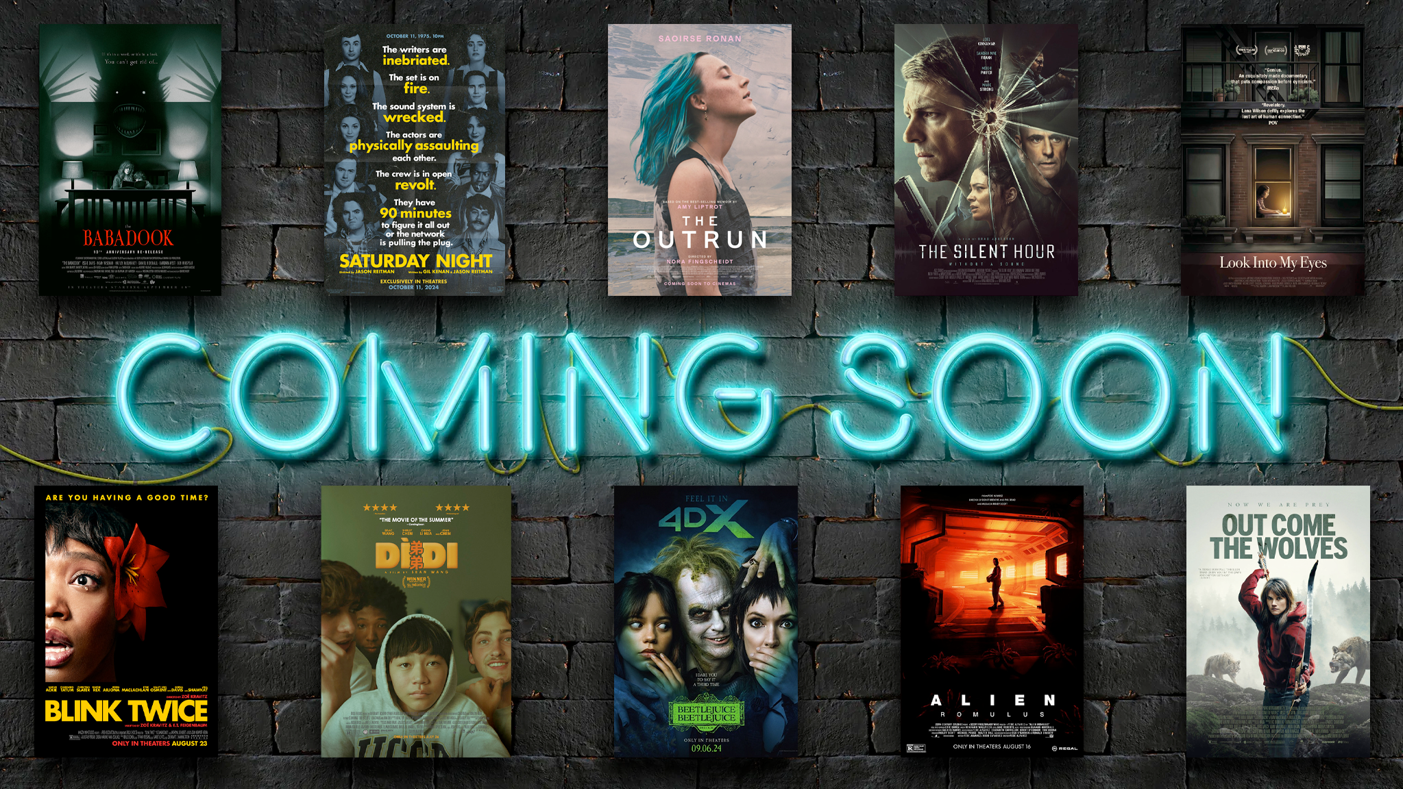 Coming Attractions: The Outrun, Saturday Night, Presence, & Look Into My Eyes