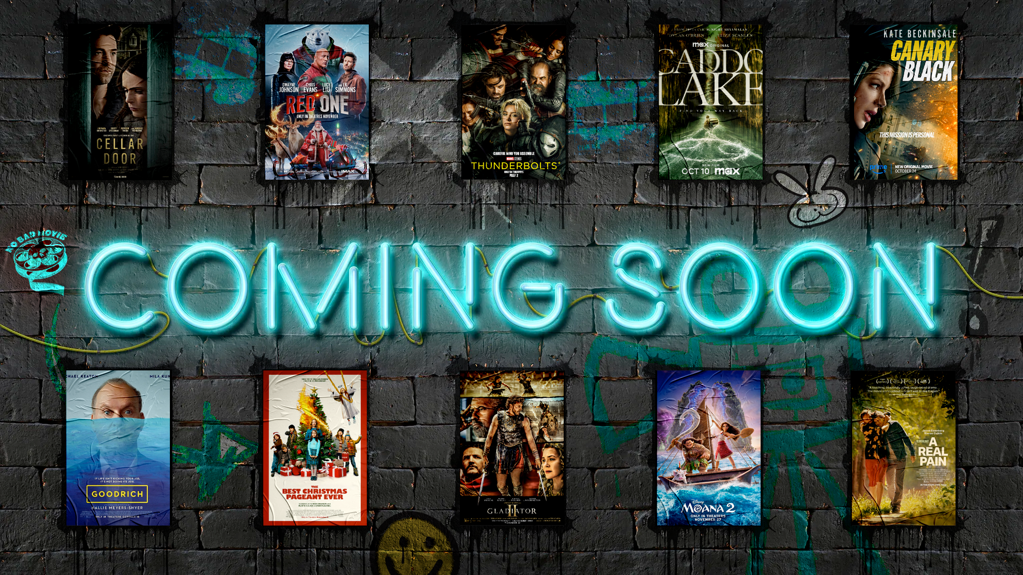 Coming Attractions: Thunderbolts, Ballerina, Maria, Gladiator II, & Red One