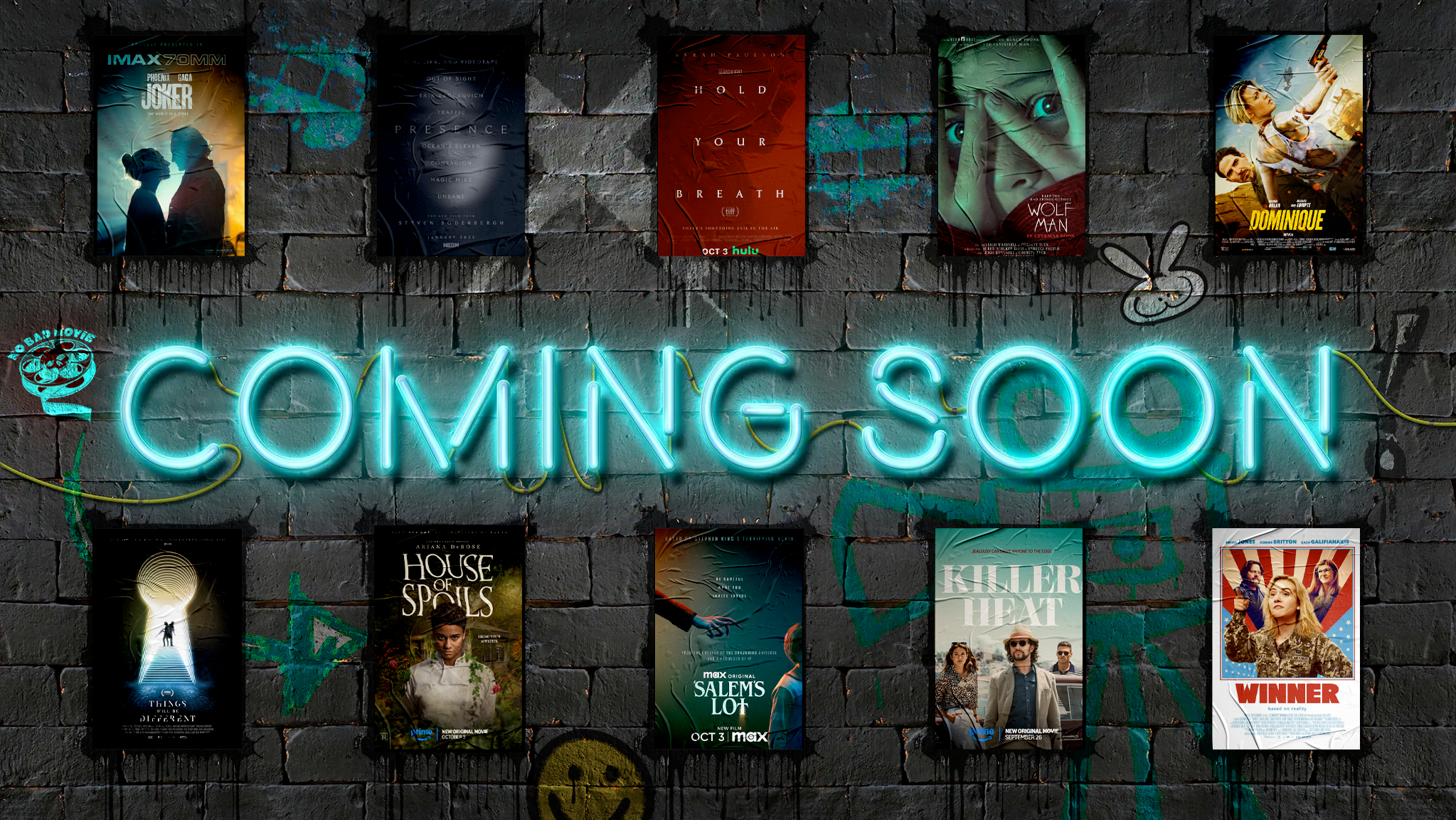 Coming Attractions: Wolf Man, Venom: The Last Dance, The Fire Inside, Hold Your Breath, & Salem’s Lot