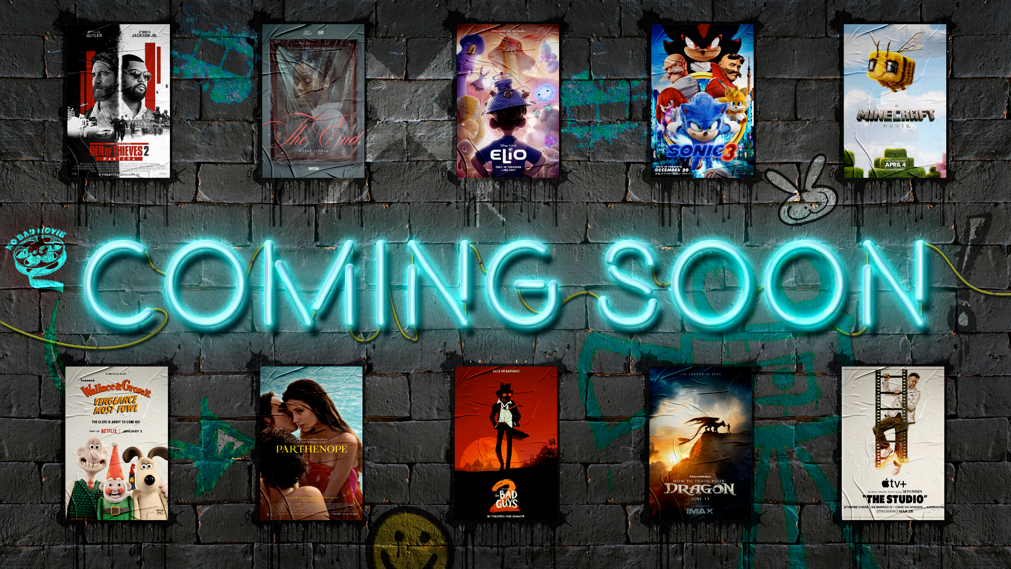 Coming Attractions: The Bad Guys 2, Elio, How To Train Your Dragon, & The Studio