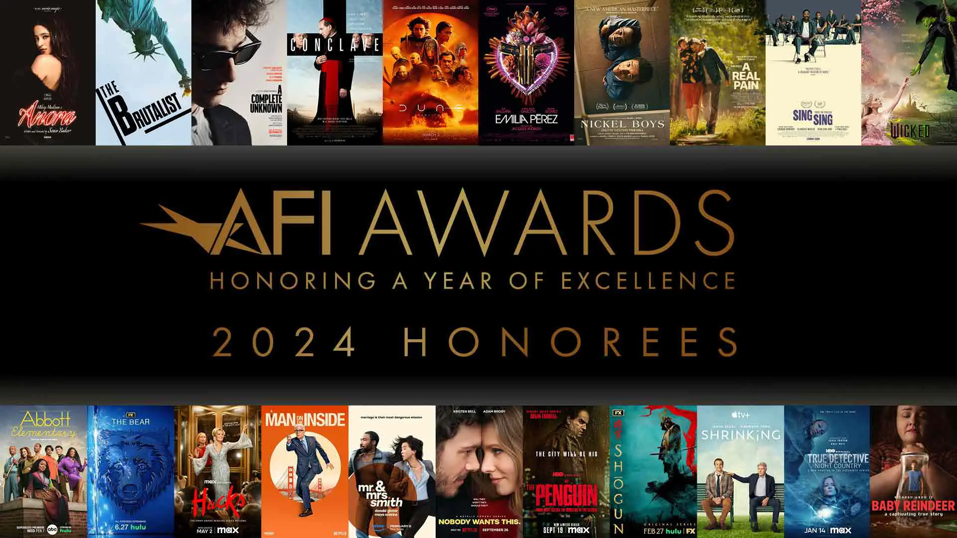 Oscars Watch: 2024 American Film Institute’s (AFI) Top 10 Films & Television Shows of the Year