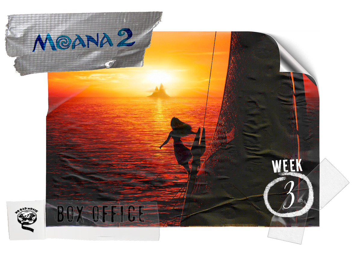 A Shore Thing: “Moana 2” Keeps “Kraven The Hunter” at Bay, Nets Third Weekend Box Office Win