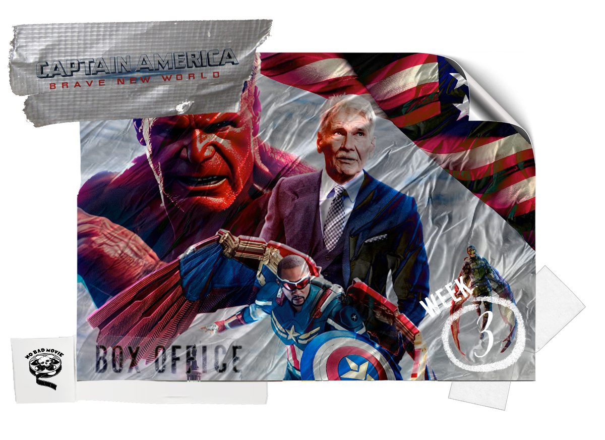 “Captain America: Brave New World” Shields the Box Office Crown for Third Weekend, Leaving “Last Breath” Gasping