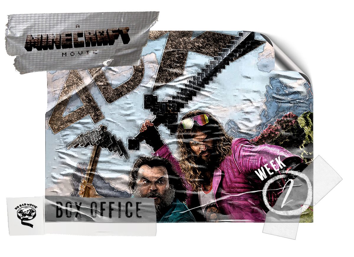 No Respawn Needed: “A Minecraft Movie” Survives Weekend Raid, Builds Box Office XP While Newcomers Get Creepered