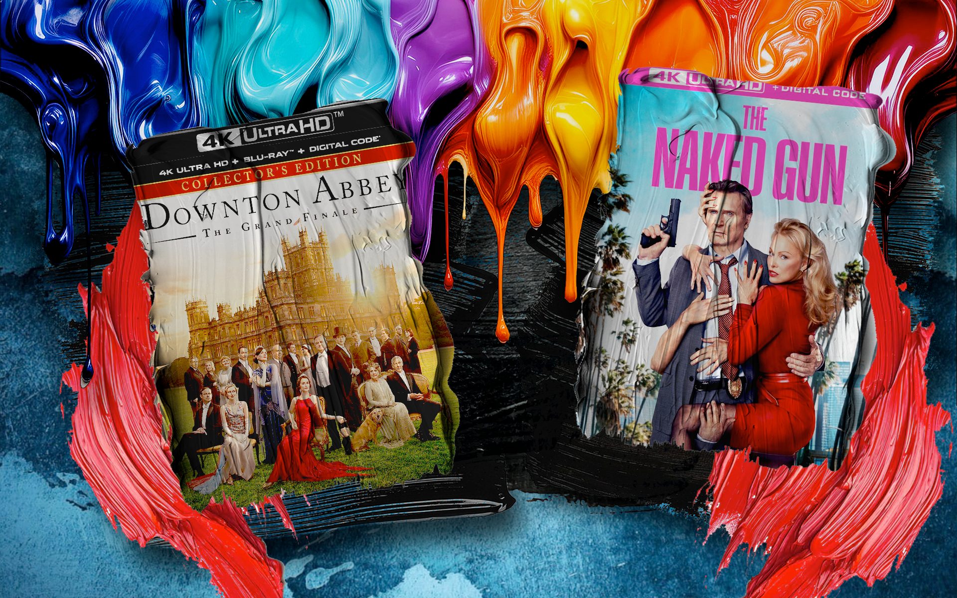 Physical Media Tuesday | Downton Abbey: The Grand Finale, Caught Stealing, Freakier Friday, Him, The Naked Gun, Spinal Tap II: The End Continues, Together