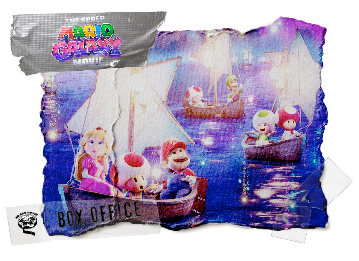 It’s-a Number One! “The Super Mario Galaxy Movie” Blasts Past “Project Hail Mary” and “The Drama” for an Easter Weekend Box Office Power-Up